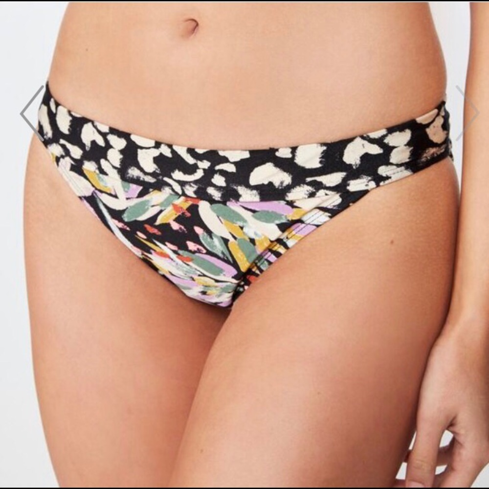 COTTON ON BELLE SPLICED FULL BIKINI BOTTOM